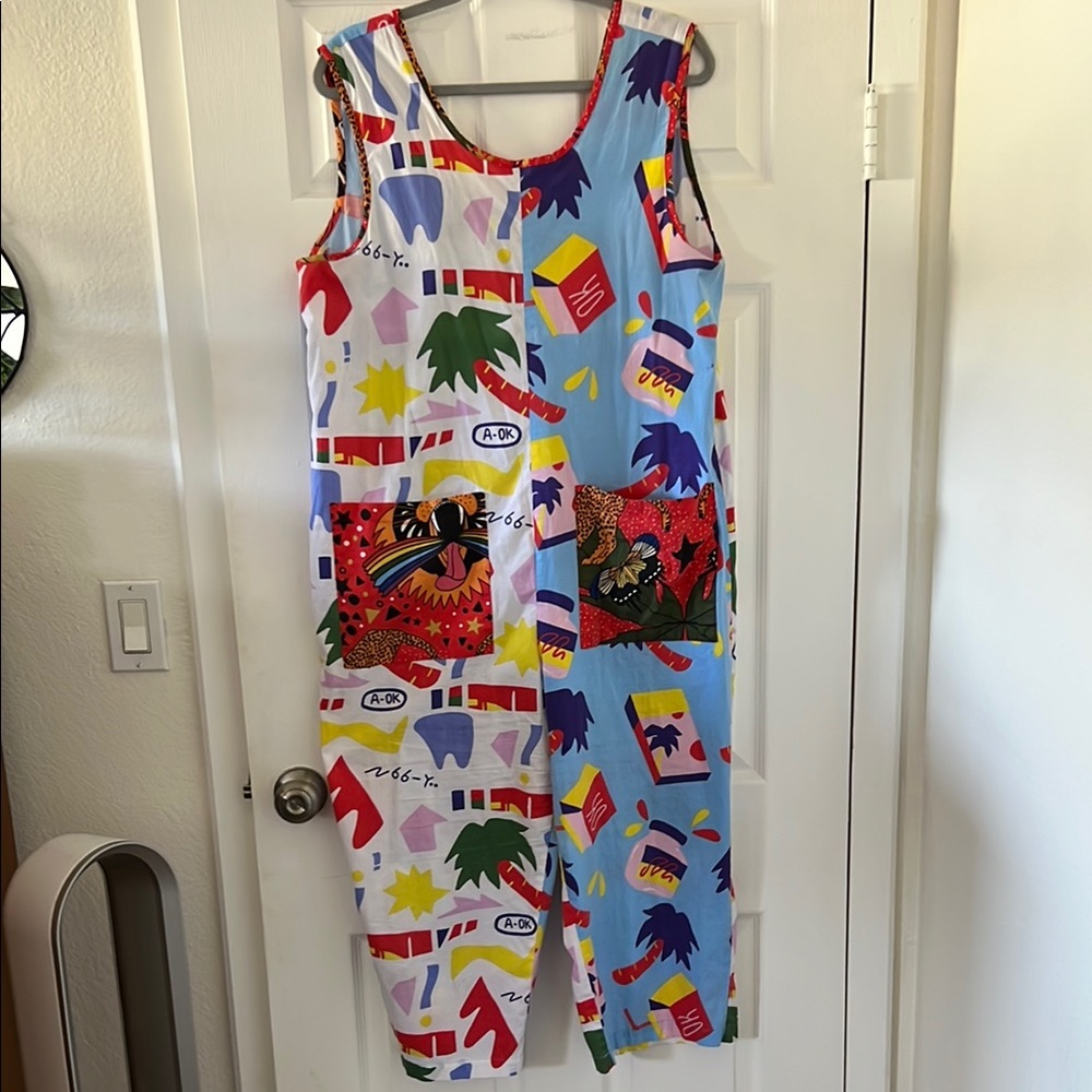 Colorful Graphic Jumpsuit - Nooworks